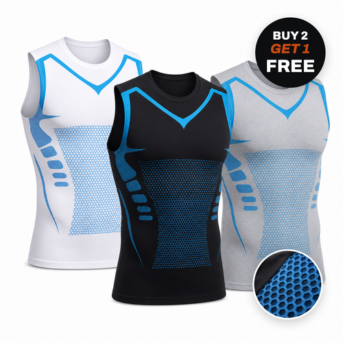 IronFrame vest — three colours